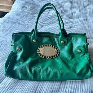 Green Leather Handbag